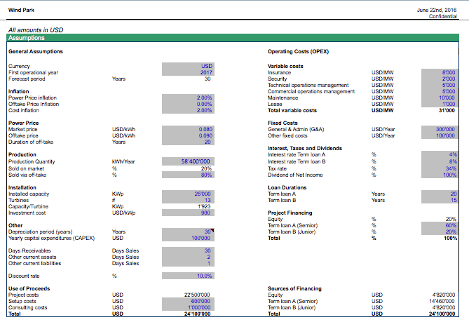 company valuation excel spreadsheet