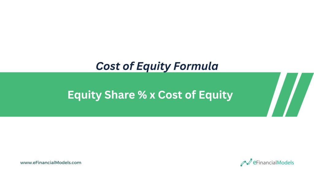 Cost of Equity Calculation Formula | eFinancialModels 2 - Cost of Equity Formula