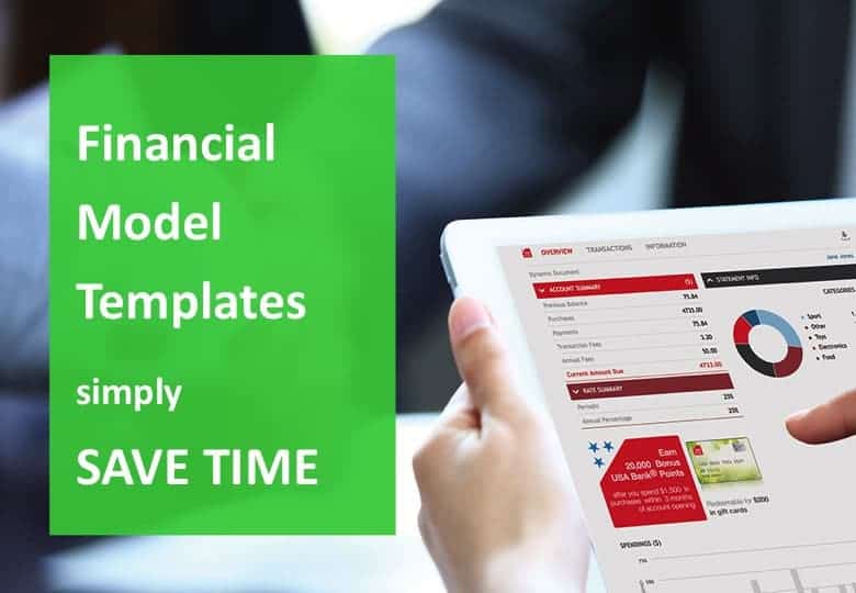 Financial Model Tempaltes simply SAVE TIME