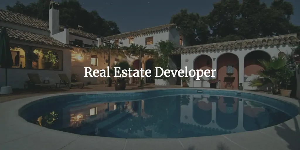 Real estate developer