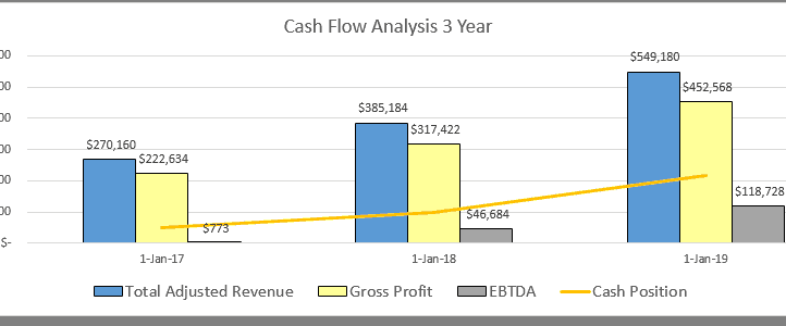 3 Year Cash Flow Forecast