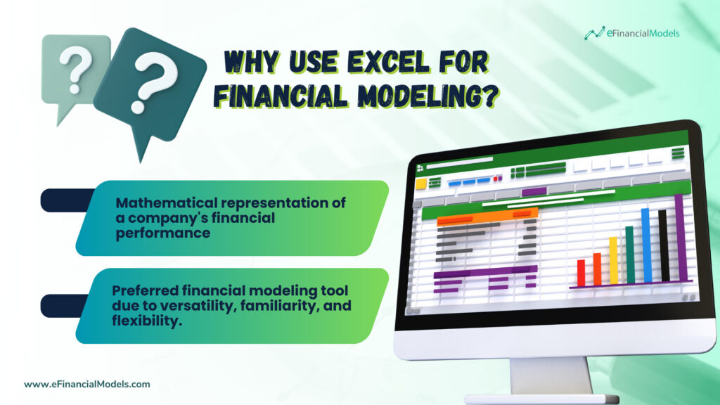 | eFinancialModels Why use excel for financial modeling