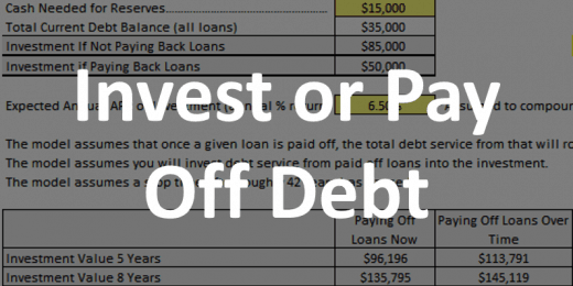financial models with debt