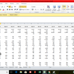 Income Statement Template for Financial Modeling | eFinancialModels Income statement in Excel showing financial projections for multiple periods.