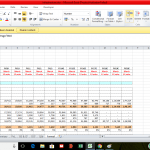 Excel Model: Profit and Loss Statement Overview | eFinancialModels Financial model Excel sheet displaying profit and loss data from FY07 to FY20.