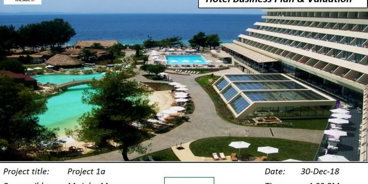 Hotel Financial Model and Valuation