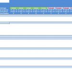 Start-Up Restaurant Financial Model Overview | eFinancialModels Spreadsheet showing financial model sections, timeline, and color-coding for a restaurant business.
