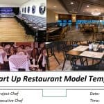 Start Up Restaurant Model Template Overview | eFinancialModels Dining setups illustrating restaurant concepts for financial modeling.