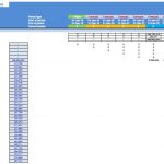 Start Up Hydro Dam Excel Model and Valuation Calculations | eFinancialModels Financial model showing asset projections and maintenance capex for a hydro dam project.