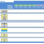 Shared Use Kitchens Financial Model Timing Configuration | eFinancialModels Setup panel for timing and model parameters in a shared kitchen financial model
