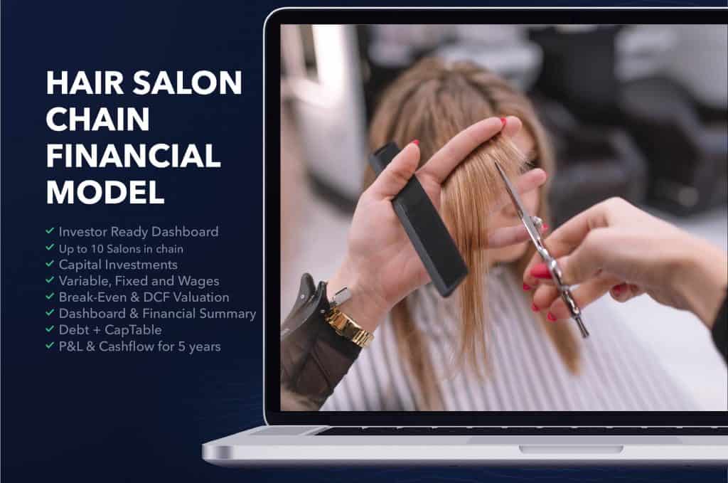 Hair Salon Chain Financial Model Template eFinancialModels