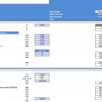 Airbnb Financial Model Template: Expenses and Taxes Overview | eFinancialModels Table displaying expenses and taxes for an Airbnb financial model.