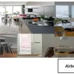 Airbnb Financial Model - Interior Examples | eFinancialModels Various Airbnb interiors illustrating financial modeling potential.