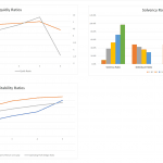 Key Financial Ratios: Liquidity, Solvency, and Profitability | eFinancialModels Charts displaying liquidity, solvency, and profitability ratios with trends over time.