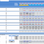 Detailed Balance Sheet for Port Operator Financial Model | eFinancialModels Financial model showing balance sheet details for a port operator, including current assets and liabilities.