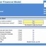 Airport Operator Financial Model Checklist Overview | eFinancialModels Airport operator financial model checklist with completion and validation status.