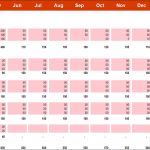 Cash flow statement detailing monthly bank borrowings for financial planning.