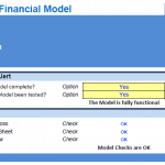 Airline Operator Financial Model Check List | eFinancialModels Functional check summary for Airline Operator financial model.
