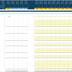Financial projection spreadsheet showing revenue, costs, and EBITDA details