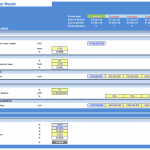Airline Operator Financial Model | eFinancialModels Airline Operator Financial Model template displaying inputs for long-term assets and liabilities.