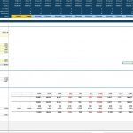 Inputs for Discounted Cash Flow model including cost of equity, cost of debt, and cash flow projections.