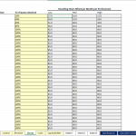 Resulting Hours Billed Per Month Based on Quota | eFinancialModels Table displaying hours billed per month by quota attainment percentages.