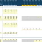 Revenue assumptions table detailing charges and client metrics for financial modeling.
