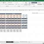 Summary Profit and Loss Forecast | eFinancialModels Forecasted P&L table showing revenue, expenses, and net income.