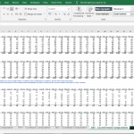 Inventory Value and COGS Analysis Template | eFinancialModels Monthly inventory values and COGS data for various products in Excel.