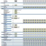 Gym Club Financial Model Inputs Template | eFinancialModels Financial input sheet for gym club model detailing operational assumptions.
