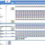 Nursery School Financial Model Overview | eFinancialModels Financial model template showcasing cash flows and valuation metrics for a nursery school.