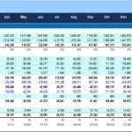 Monthly Profit and Loss Statement Overview | eFinancialModels Monthly Profit and Loss data showing revenue, expenses, and net earnings.