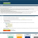 Front sheet of ABC Subscriptions financial model with navigation and user instructions.