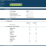 Financial Model System Check Overview | eFinancialModels System check interface showing error and alert validations in a financial model