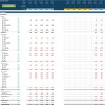 ABC Apps Ltd Income Statement Projections | eFinancialModels Income statement template displaying ABC Apps Ltd's financial forecasts and actuals.