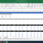 Payroll Projection Template for 2020 | eFinancialModels Payroll template outlining worker types and monthly financial projections for 2020.
