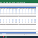 Sales Forecast Model for 2020 | eFinancialModels Monthly sales, COGS, and gross margin overview for five products in 2020.