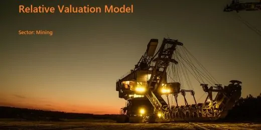 Discounted Cash Flow DCF Valuation Model Template (Mining Company)