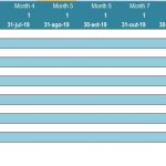 Monthly Financial Model Template Overview | eFinancialModels Financial spreadsheet template for monthly revenue and expense tracking.