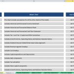 Financial Model Index for Bank Limited | eFinancialModels Index table listing sections of the Bank Limited financial model template.