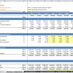 Bank Revenue Computation Overview | eFinancialModels Revenue computation table showing annual income sources and interest yields for Bank Limited.