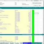 Solar PV Project Financial Parameters Overview | eFinancialModels Financial model spreadsheet detailing solar project costs and parameters.