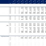 Financial Model Template Overview for Q1 2020 | eFinancialModels Monthly financial metrics including receivables and liabilities for Q1 2020.