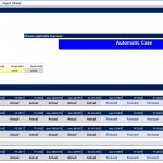 Apple Inc Financial Forecast Input Sheet Overview | eFinancialModels Financial forecasting input sheet showing scenarios and assumptions for Apple Inc.