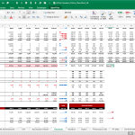 Cash Flow Statement and Performance Metrics Overview | eFinancialModels Detailed cash flow model showcasing operational, investment, and financing activities.
