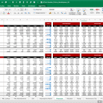 Comprehensive Financial Model in Excel Template | eFinancialModels Detailed Excel financial template showing Income Statement and Balance Sheet data.