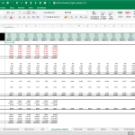 Traffic and Revenue Assumptions Matrix in Financial Modeling | eFinancialModels Assumptions matrix detailing traffic, revenues, and expenses over six years