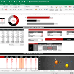 Business Valuation Overview - DCF & Relative Methods | eFinancialModels DCF and Relative Valuation model showing financial metrics and projections in Excel.