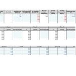 Property Development Cost and Sales Price Template | eFinancialModels Financial model showing sales prices and cost details for a real estate project.
