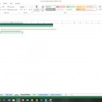 Excel sheet showing CAPM inputs: government bond, beta, and S&P 500 returns.